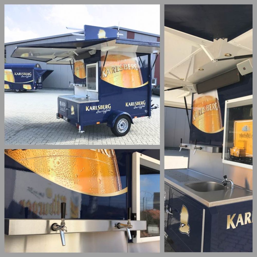 Karlsberg Little Ben Ausschankwagen