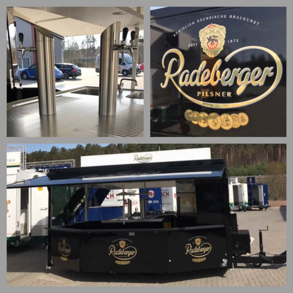 Radeberger Ausschankwagen